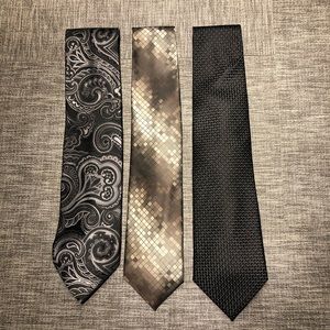 1 Pierre Cardin Tie and 2 Stafford Ties